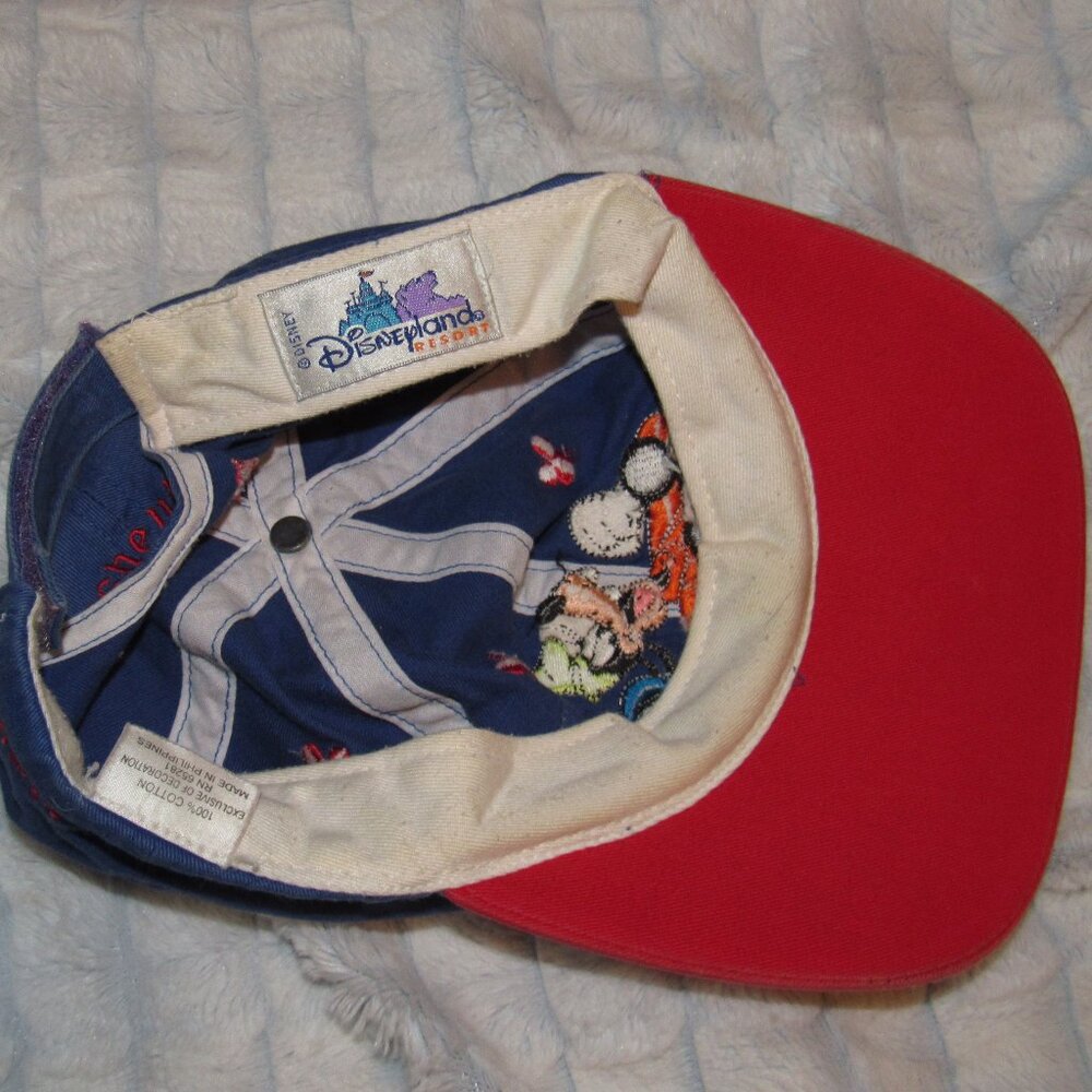 Disneyland Resort Baseball Cap Mickey, Goofy, Donald - Picture 2 of 5